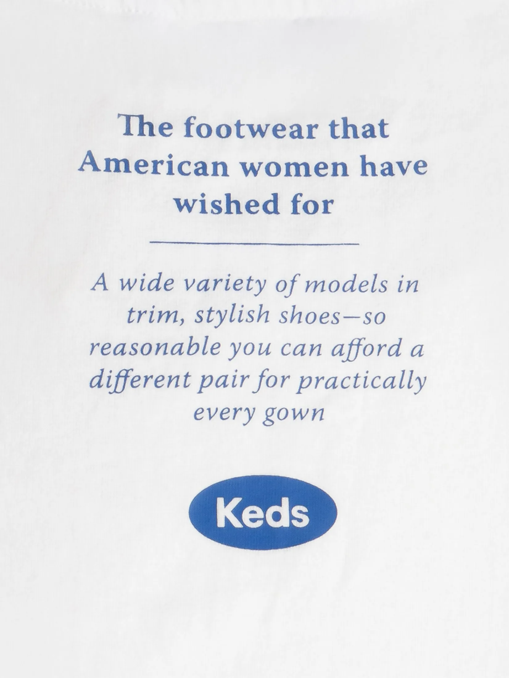 KEDS Women Keds Loose T-Shirt White