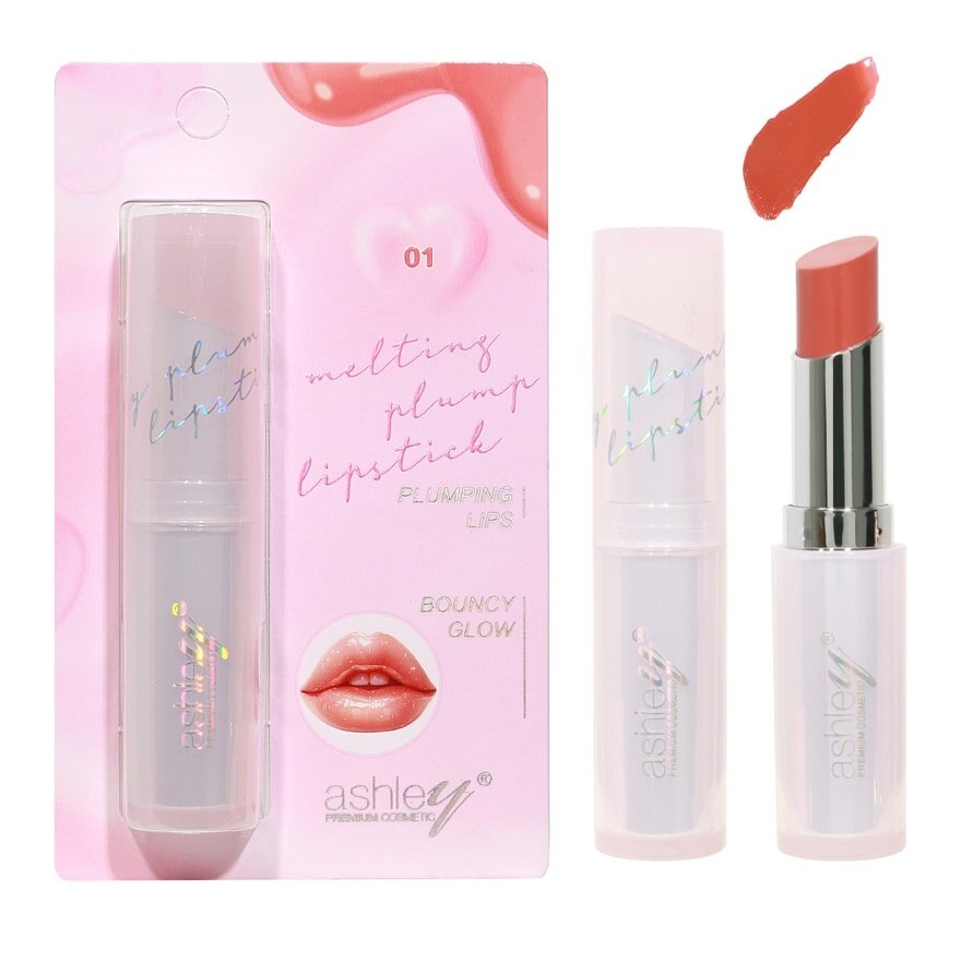 Ashley Melting Plump Lipstick 3.1g 01 - 01 Sugar Darling