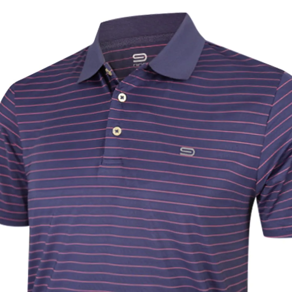 9NINE Men Golf Polo Shirt N25GOPOM04 Blue - 9N358AP613EKTH