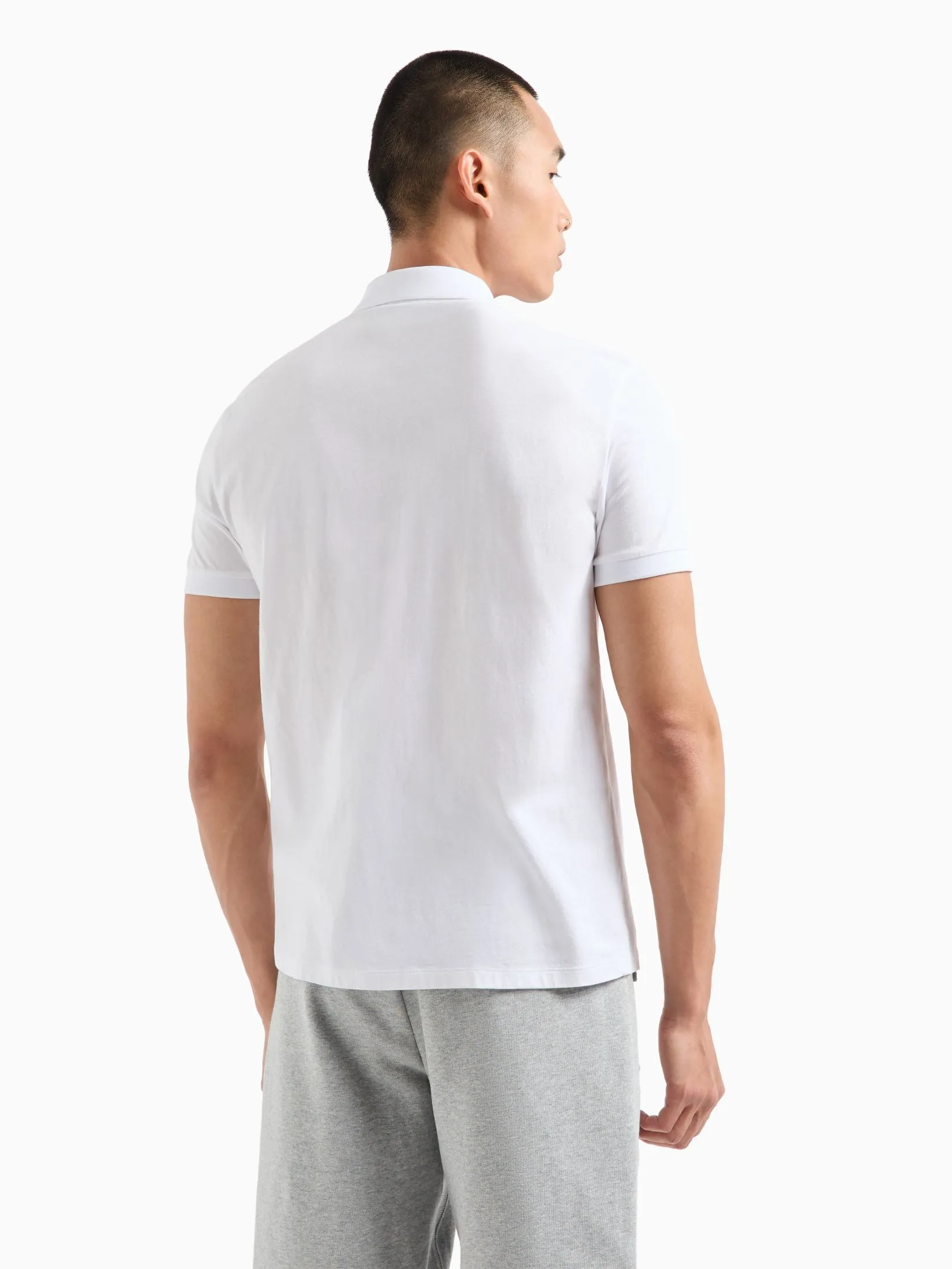 ARMANI EXCHANGE Polo Men 8NZF80-Z8H4Z-1100 White