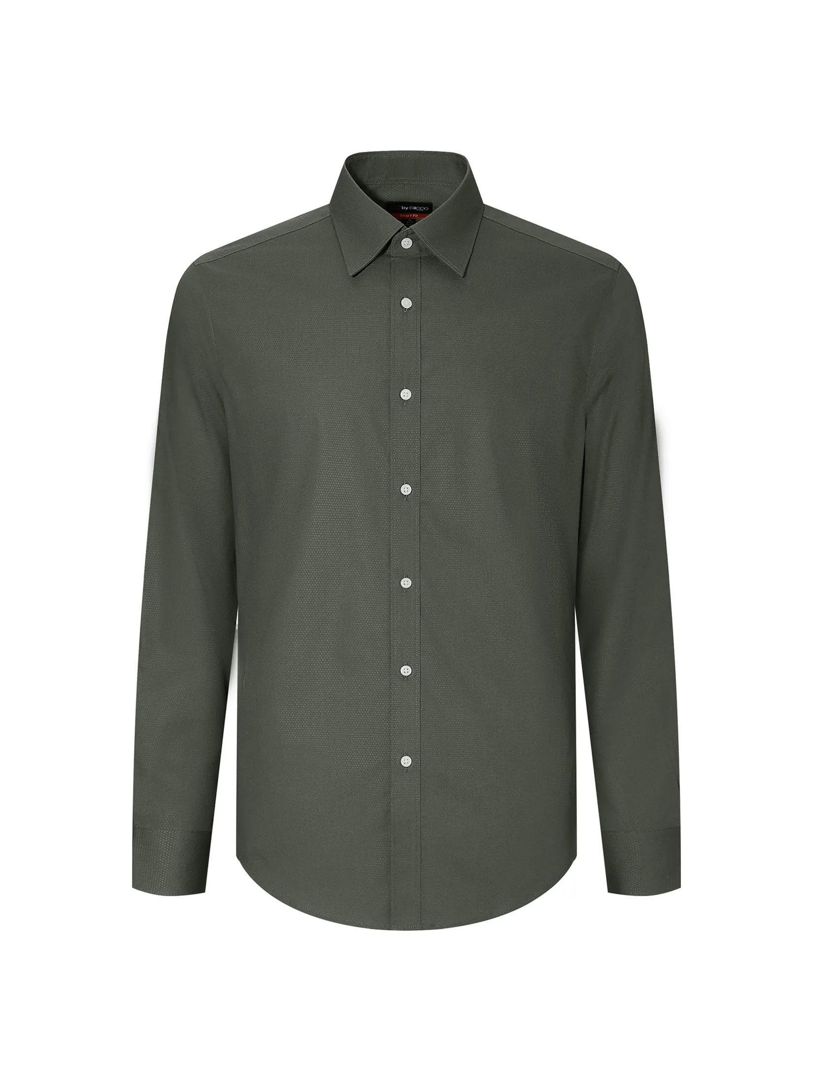 G2000 Men Clothing Wrinkle Free Formal Shirt  Smart Fit - Dark Grey