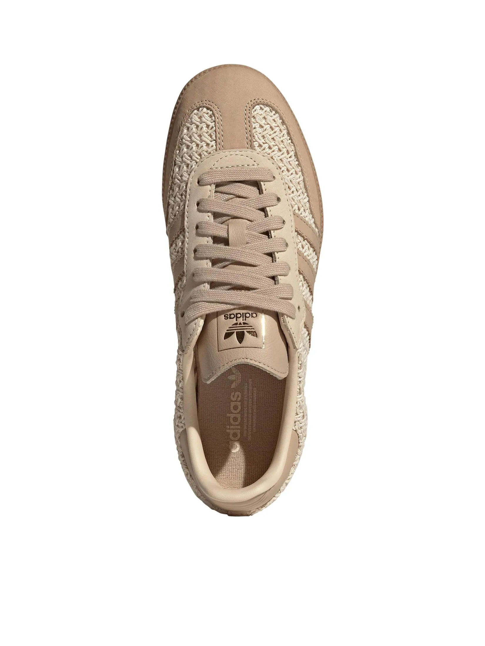 ADIDAS Women Sneakers Samba OG JR9446 Beige / Sand Strata / Gum 3 / Magic Beige