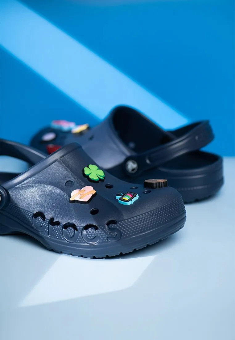 CROCS Navy Blue CROCS Baya Clog Unisex Casual Shoes