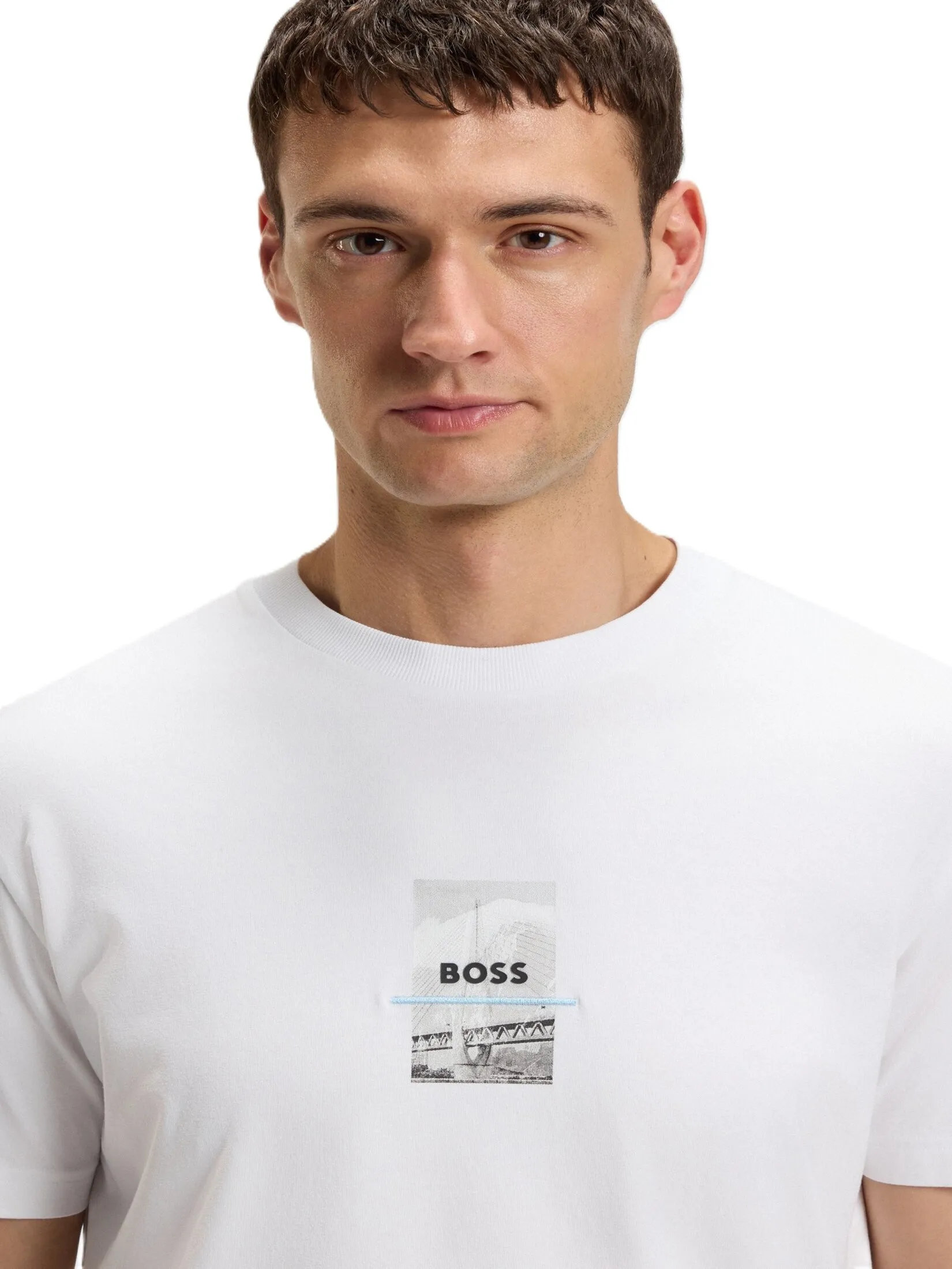 BOSS Men s T-Shirt White