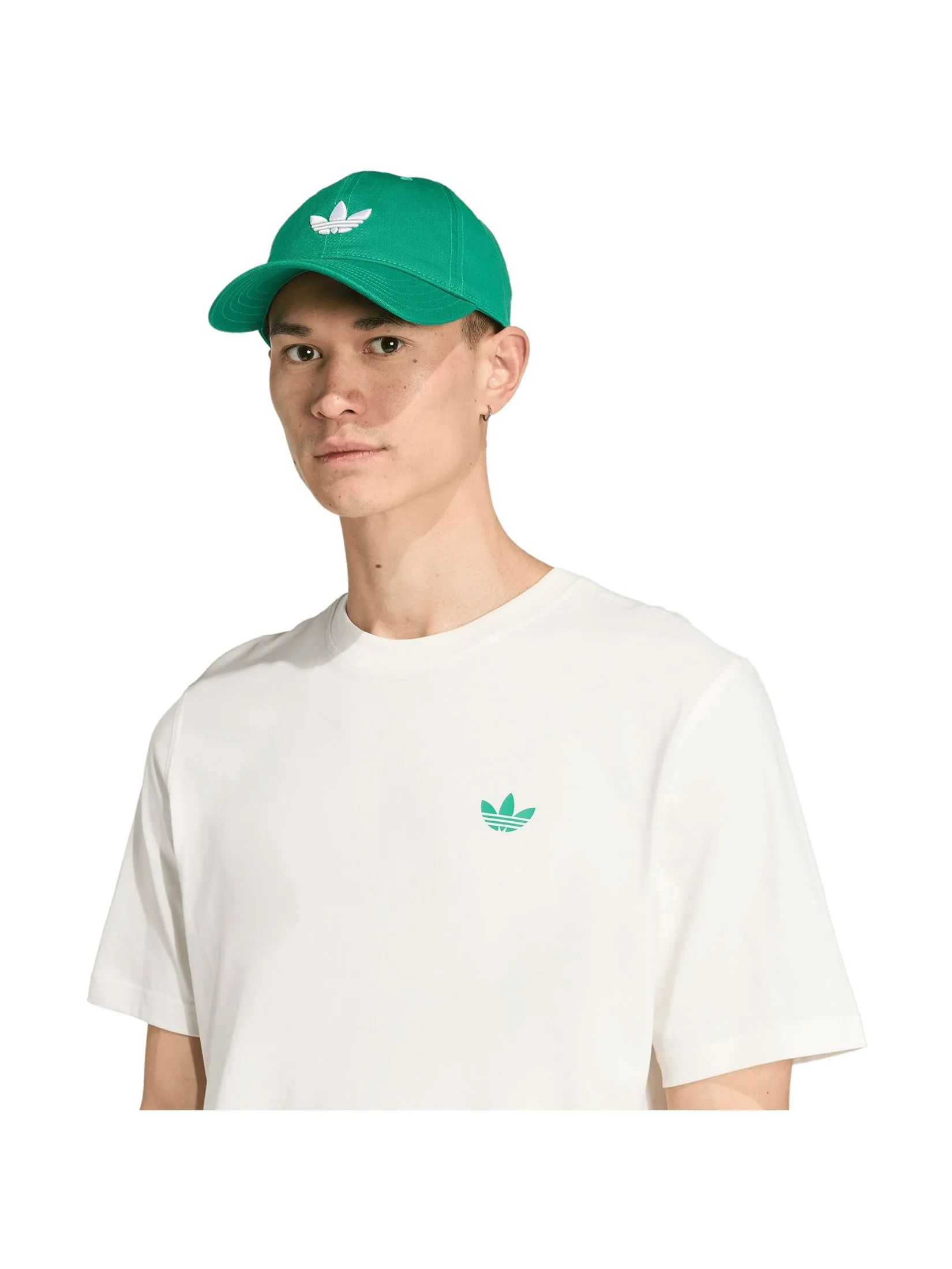 ADIDAS Men T-Shirt Loose Retro Orange GFX Ivory