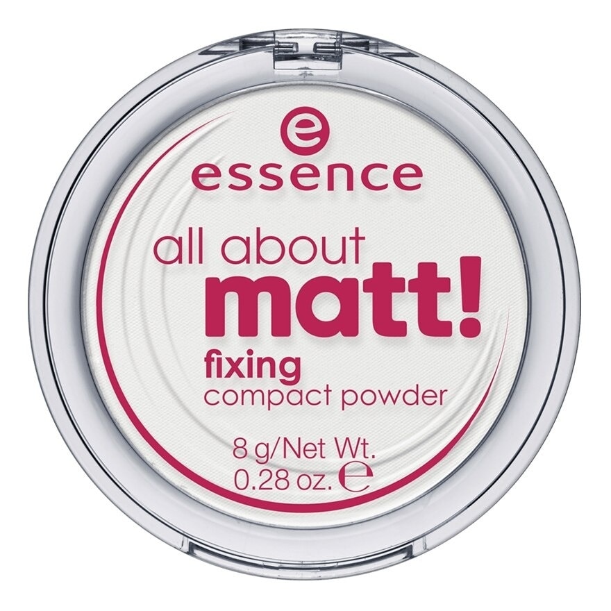 Essence All About Matt Fixing Compact Powder - Transparent