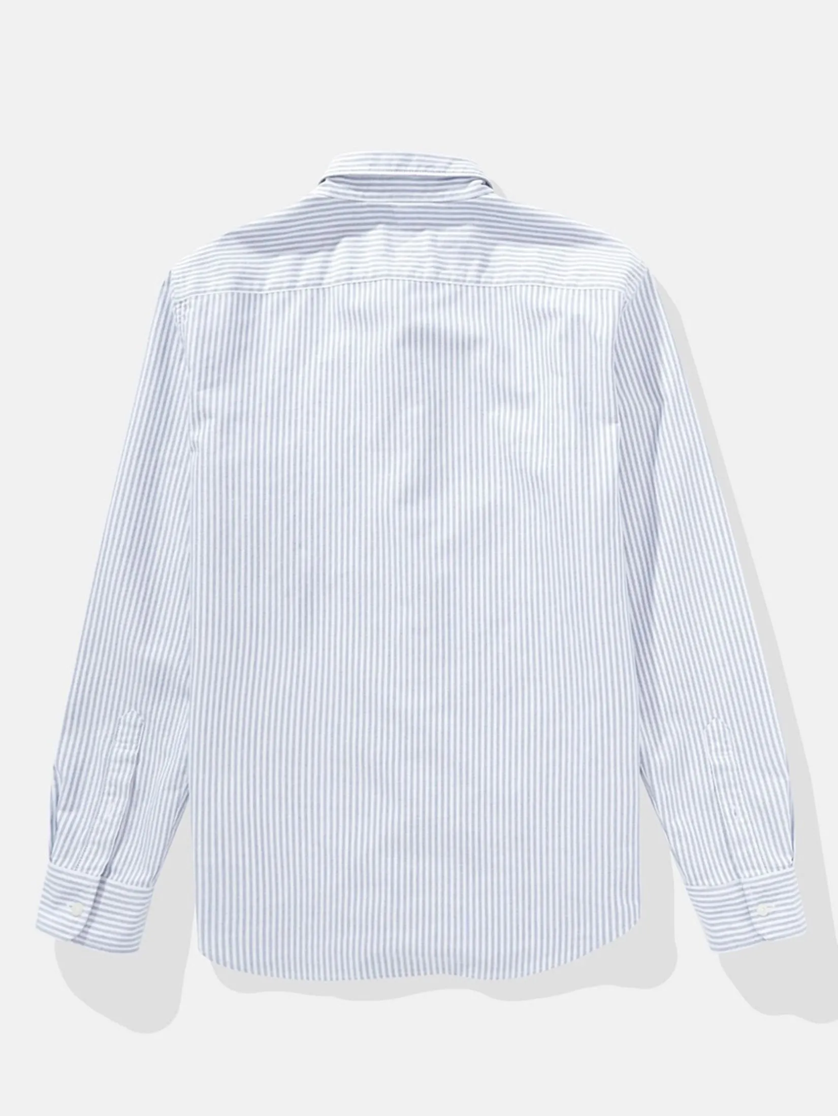 AMERICAN EAGLE MEN 2830 INT SF BD OXFORD SHIRT W EAGLE 401 LIGHT BLUE