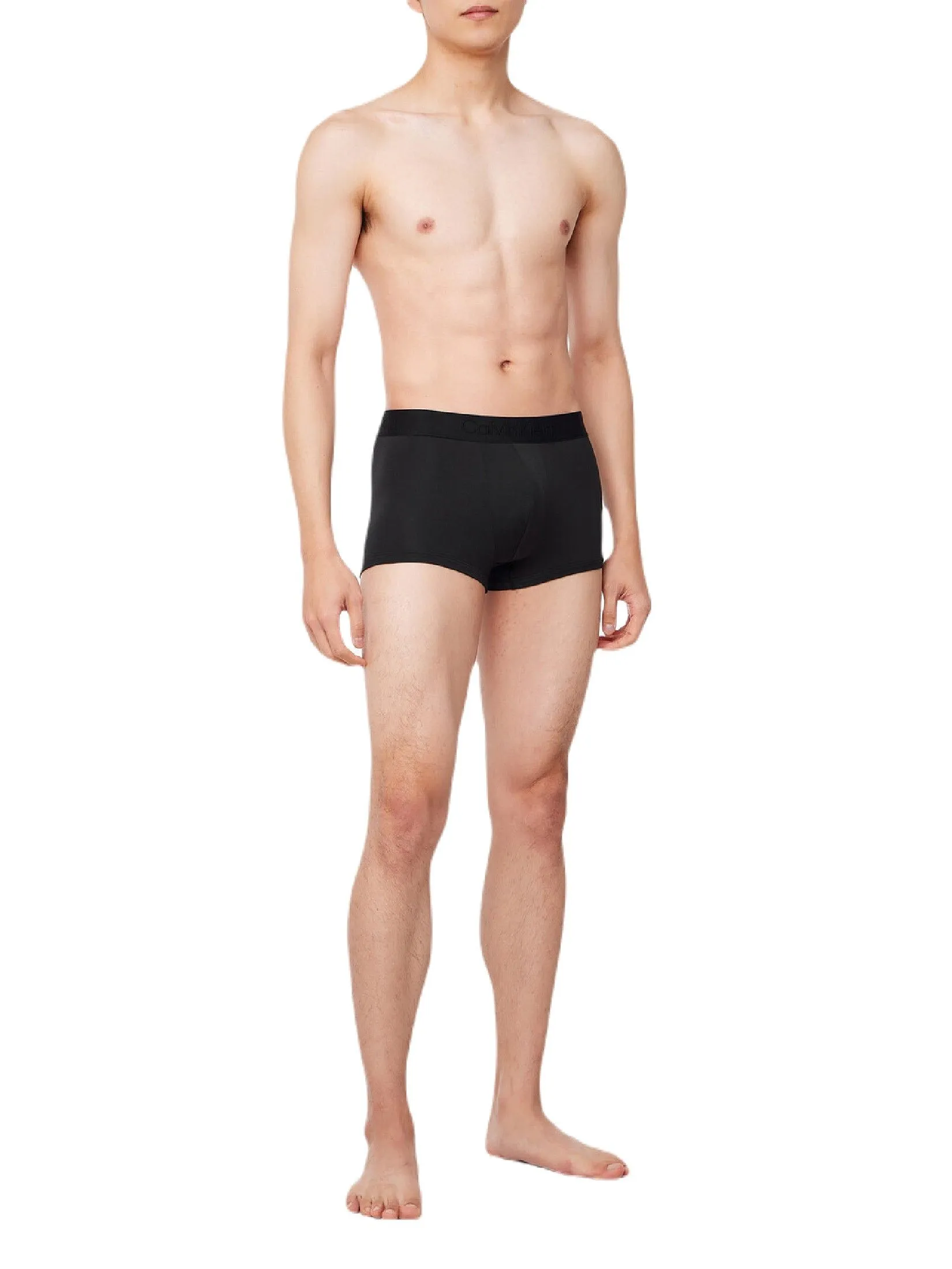 CALVIN KLEIN Men's Ultra Soft Modal Single Trunk Black