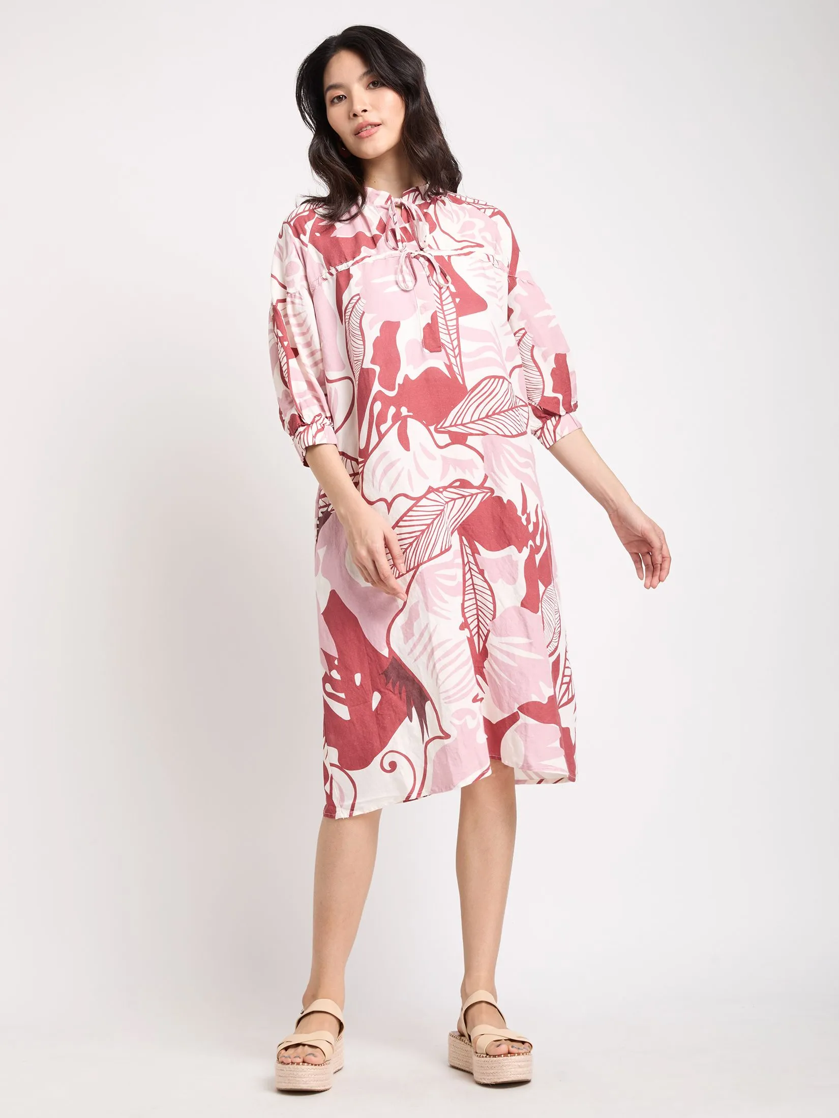 ESTIMATE Women Dress Long Sleeves Print