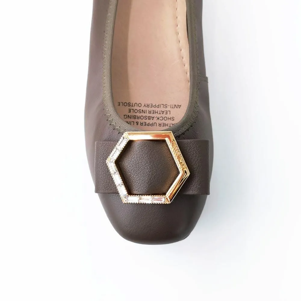 ST.JAMES WEDGES OXFORD-D.KHAKI