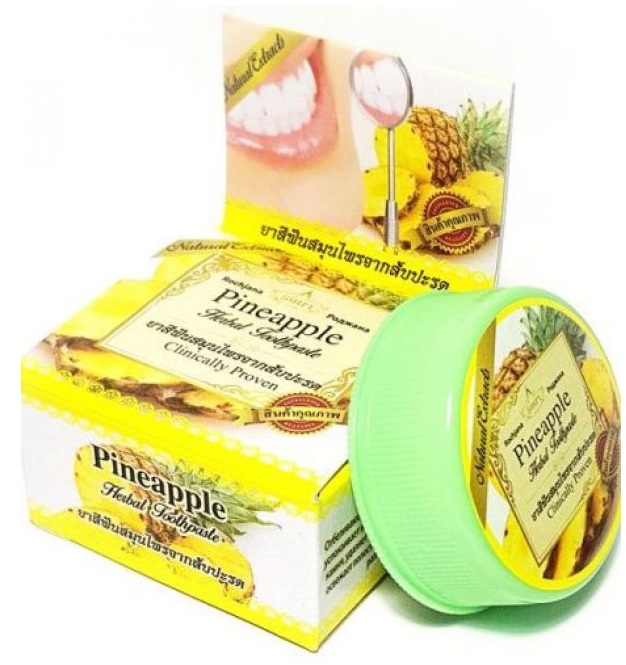 Зубная паста Рочана (Rochjana) с ананасом 30 гр