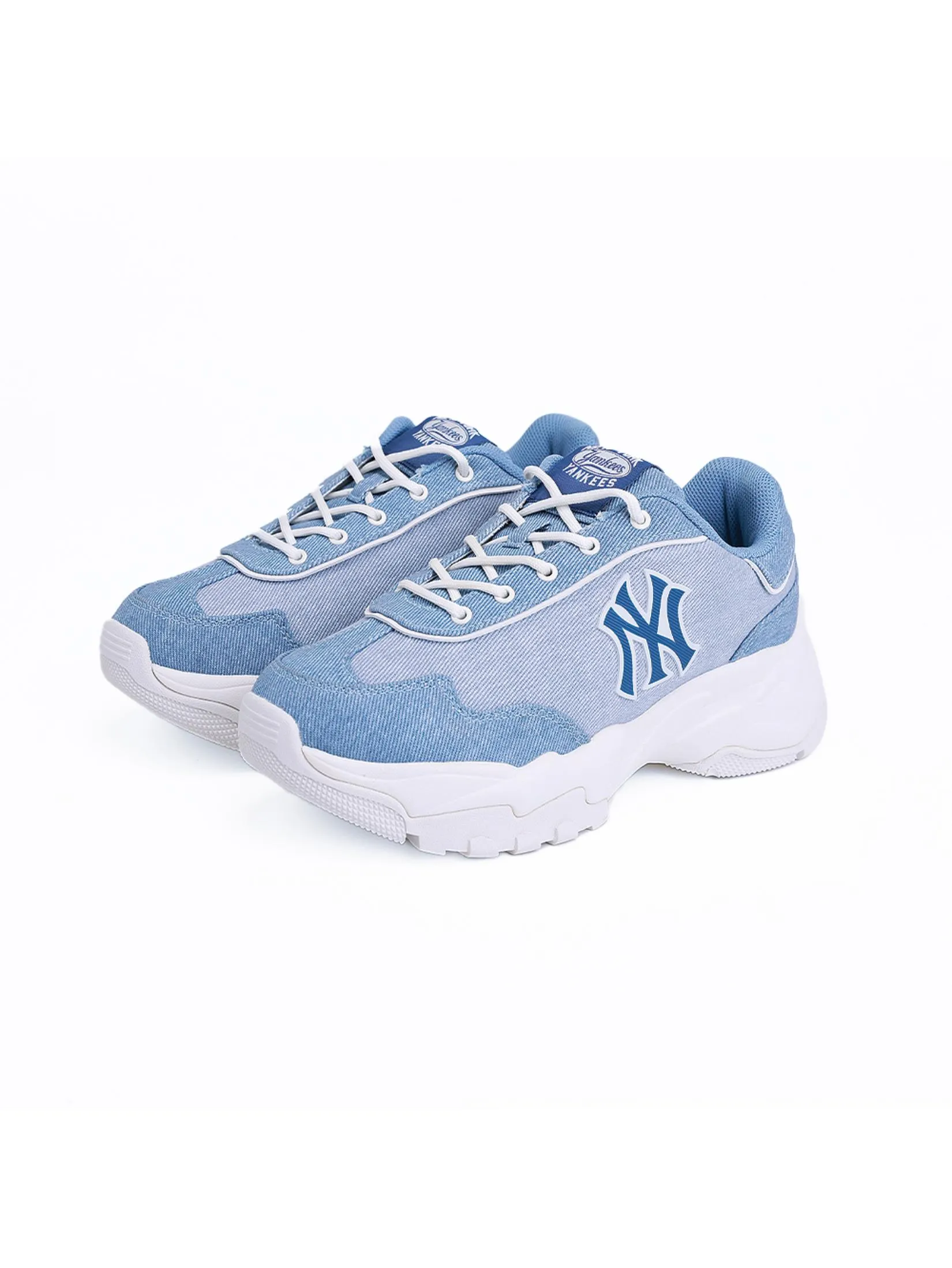 MLB Unisex Bigball Chunky Denim Small Logo (Sl) Model 3ASHD075N 50BLS Blue