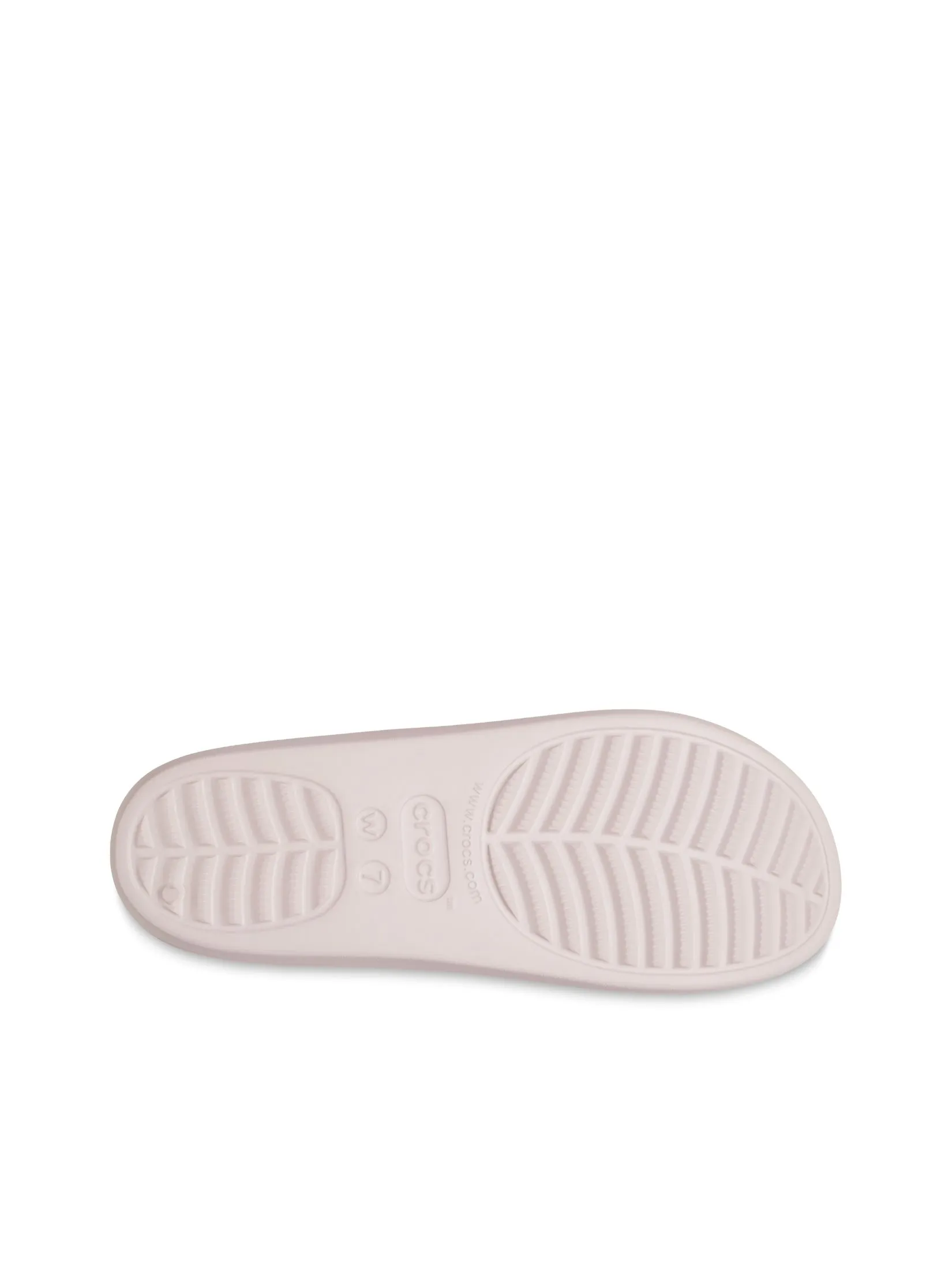 CROCS WOMEN'S BAYA PLATFORM SANDAL - BARELY PINK