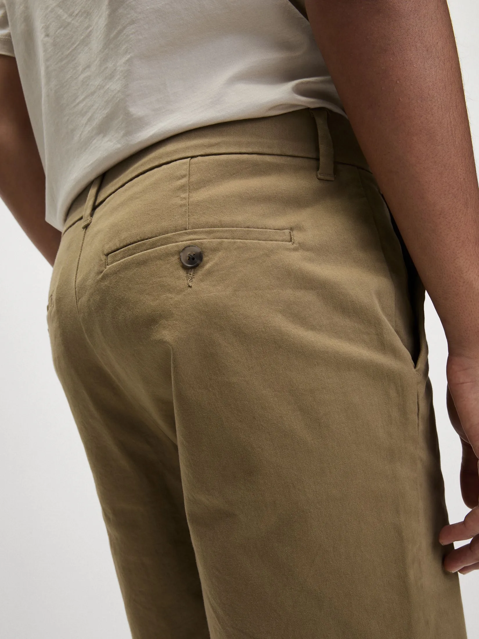 MARKS & SPENCER Men Chino Shorts Regular Fit Stretch