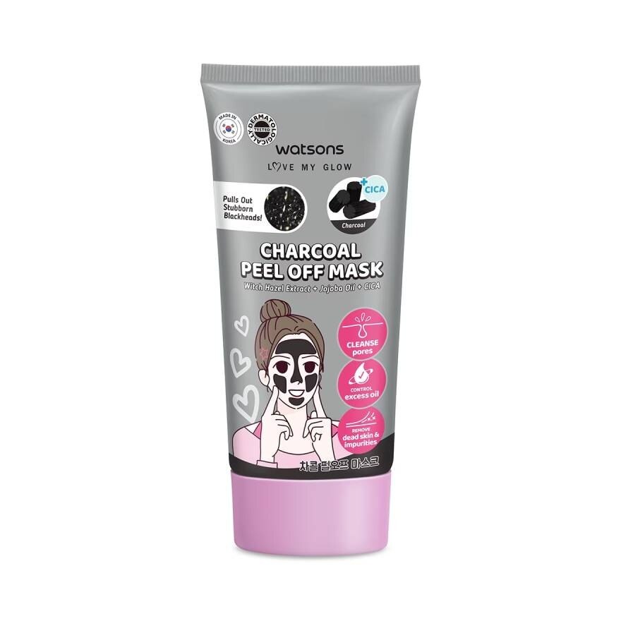 Watsons Charcoal Peel Off Mask 50 ml.