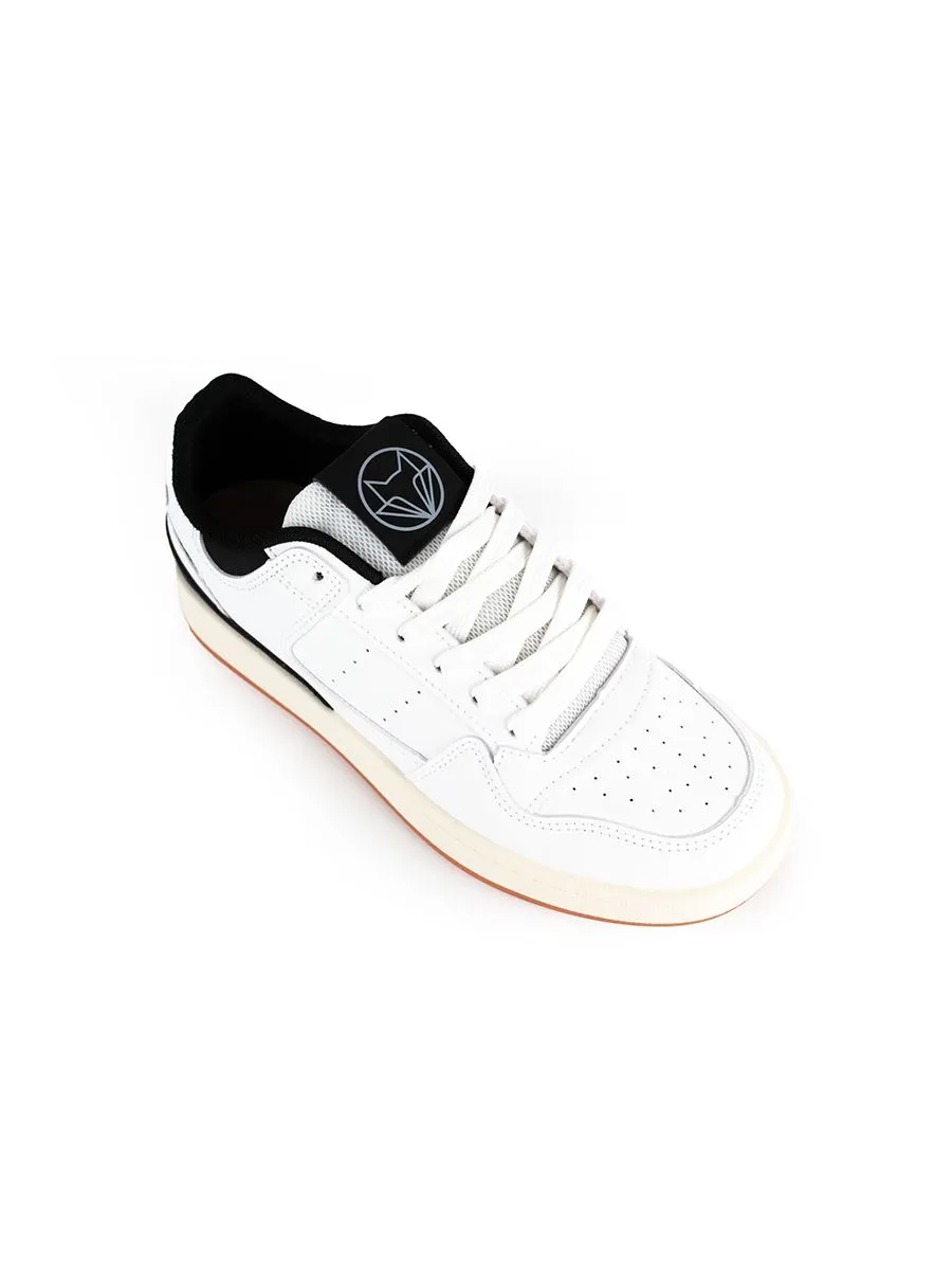 ROVING FOX Men's Sneaker FM Black/White