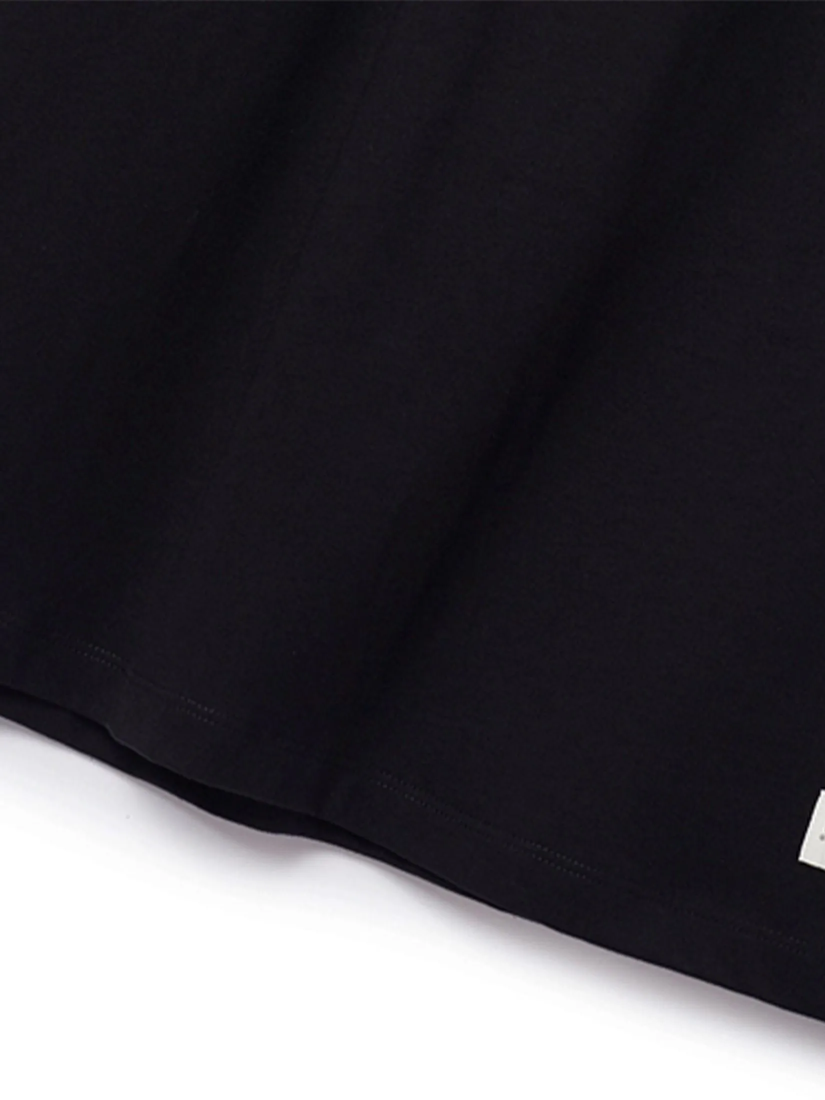 GIORDANO Women's Comfort Baby French Terry Dress (Snoopy) Black