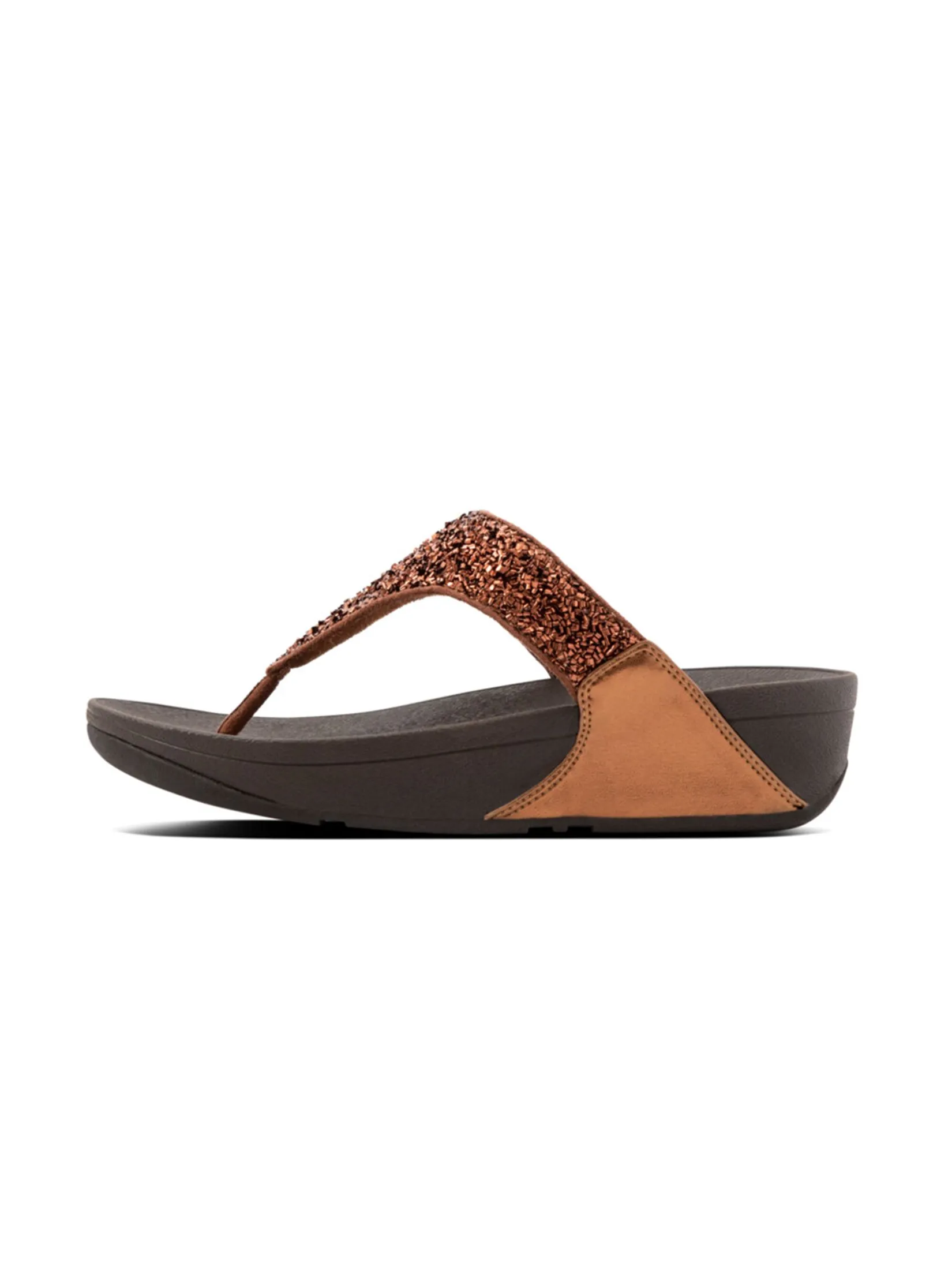 FitFlop™ WOMEN'S COMM-LULU SHIMMERFOIL BRONZE