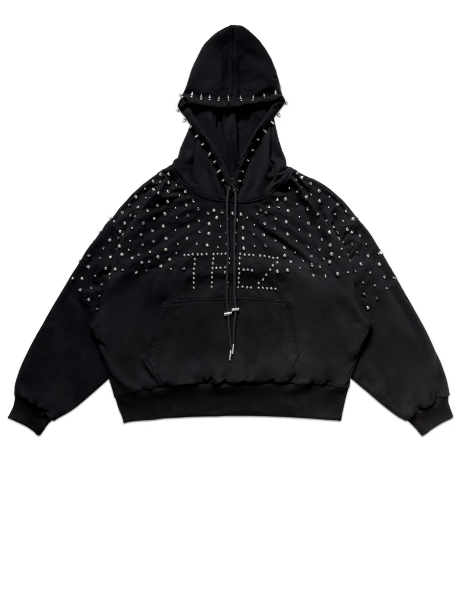 TZ WORLDWIDE Men HOODIE TZ KING PINS HOODIE LIMITED EDITION BLACK