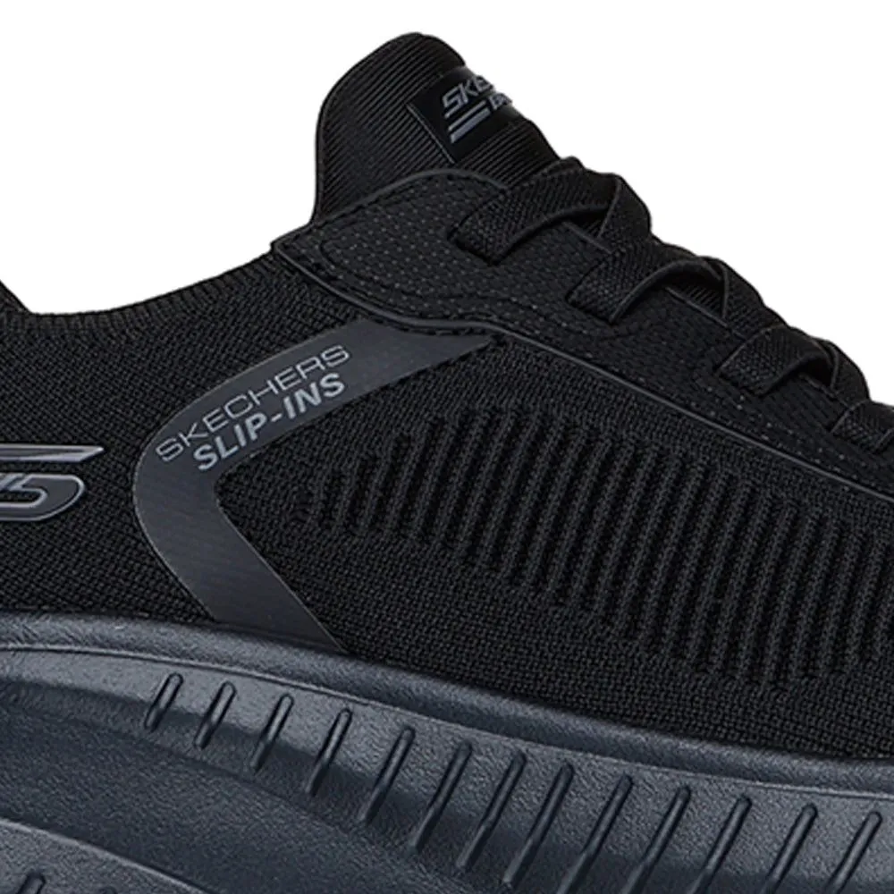 SKECHERS Men Casual Shoes Slip-ins®: BOBS Sport™ Squad Chaos - Solid Step Black - SK108SH342EKTH