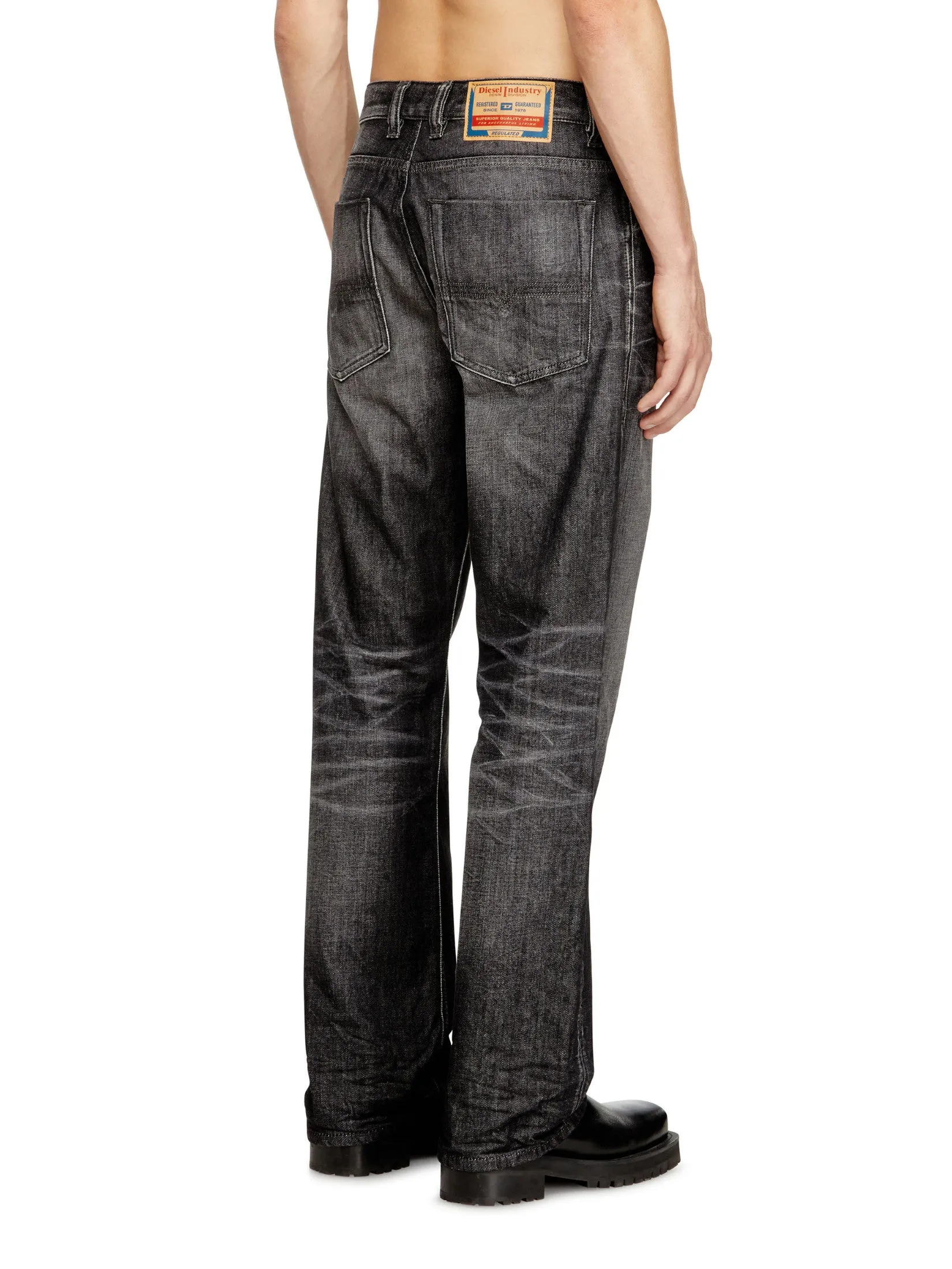 DIESEL Jeans Pants Men 1980 D-EEPER L.30 TROUSERS Black