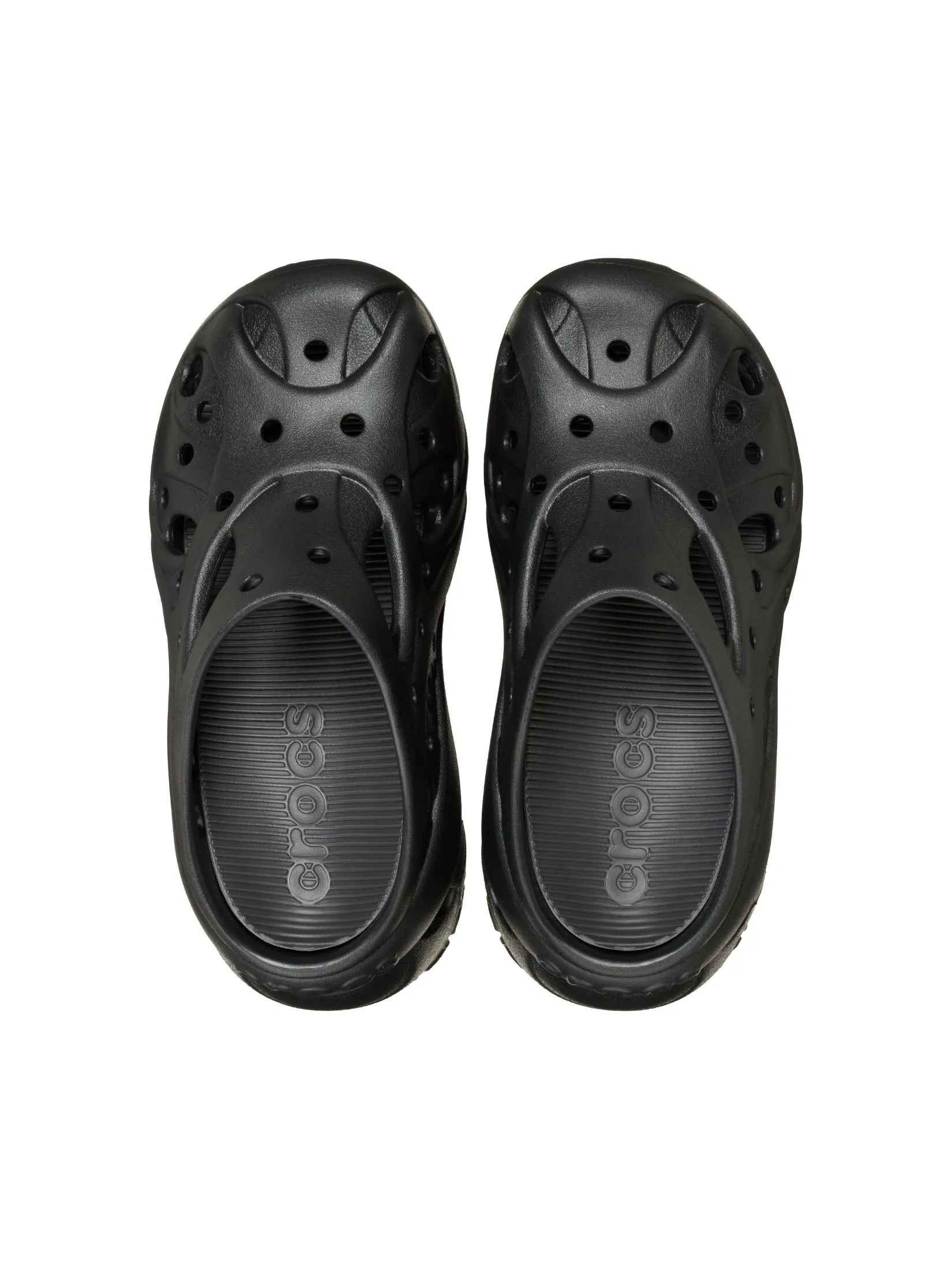 CROCS WOMEN'S CAGED CLOG - BLACK