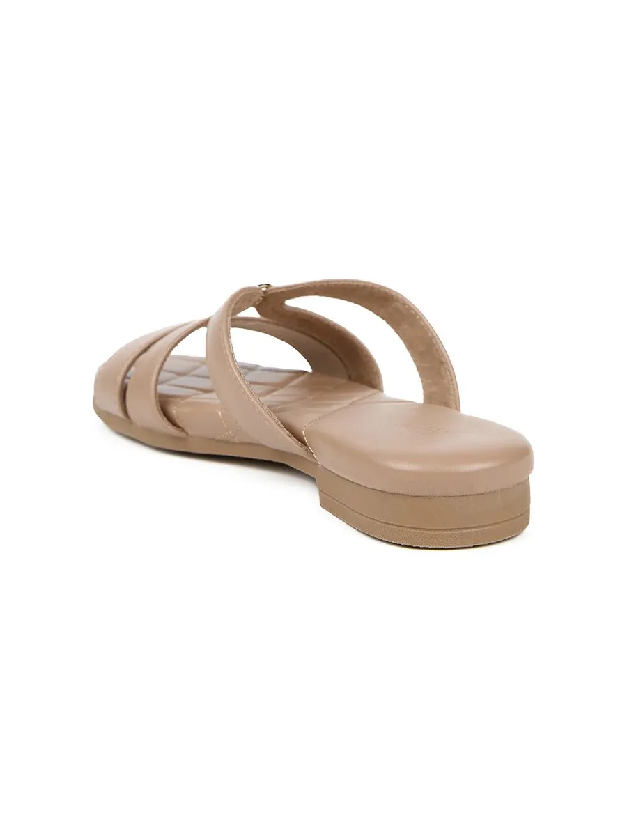 SHU WOWEN  PALETTE SOFT TINY SIGNET SANDALS - LATTE