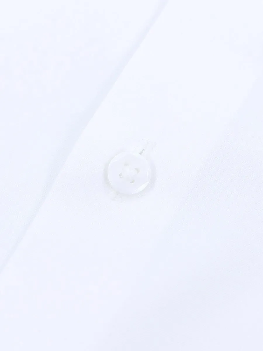 GIORDANO Men's Twill Easy Care Shirts White