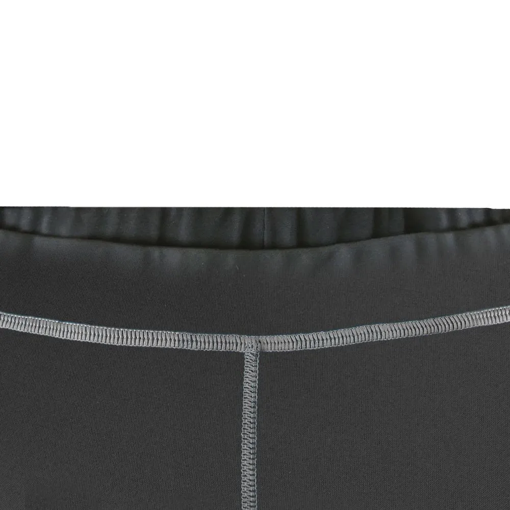 SPANDEX Black/Grey-CPL002-Cycling Long Pant Get Pad