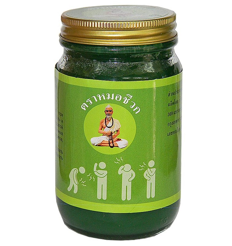 Тайский зеленый бальзам Dr. Mho Shee 50, 100 или 200 гр