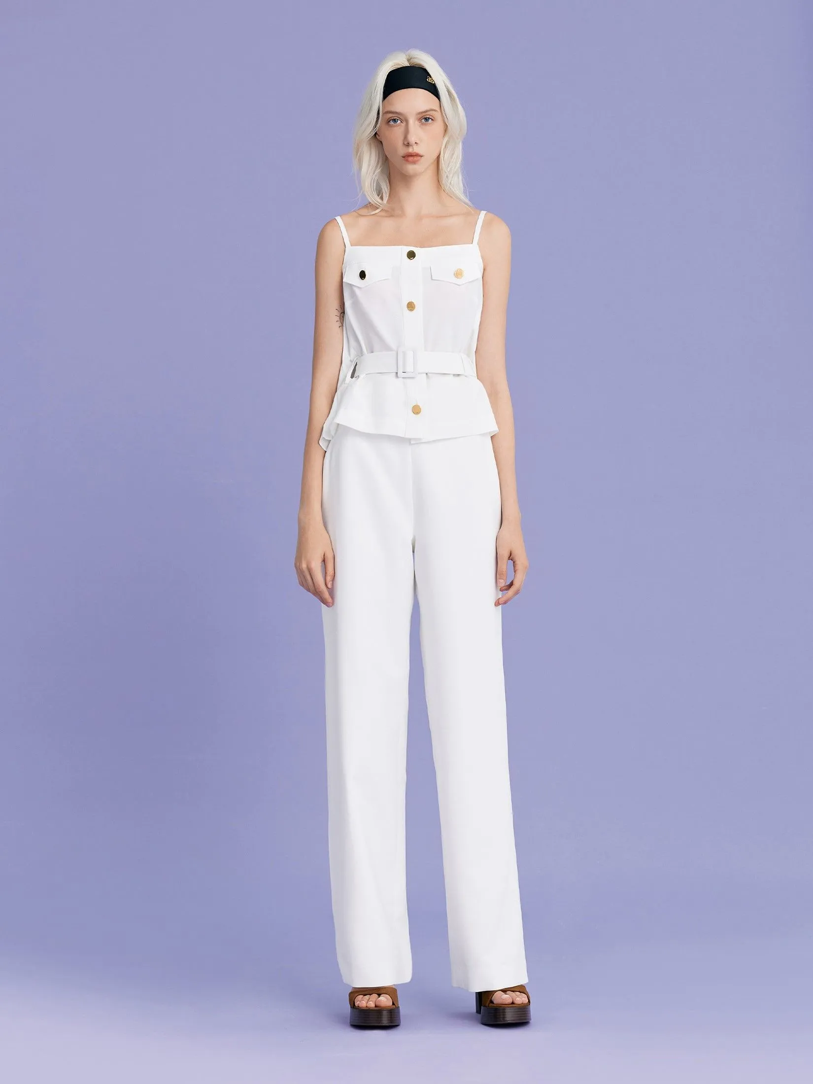 ASV (AW24)Judith Classic Women Pants White