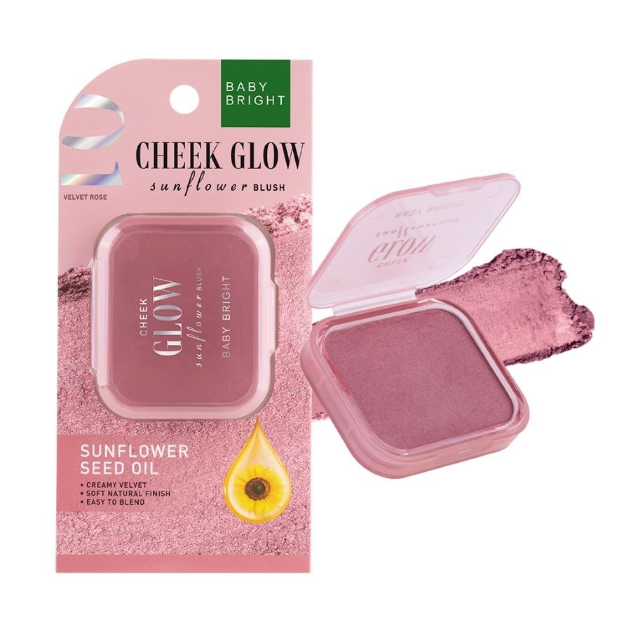 Baby Bright Cheek Glow Sunflower Blush01 - 01 Velvet Rose