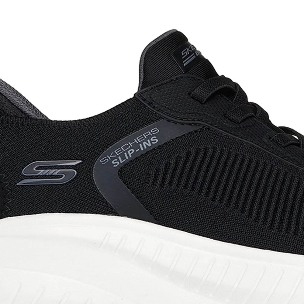 SKECHERS Men Casual Shoes Slip-ins : BOBS Sport  Squad Chaos - Solid Step Black - SK108SH694ELTH