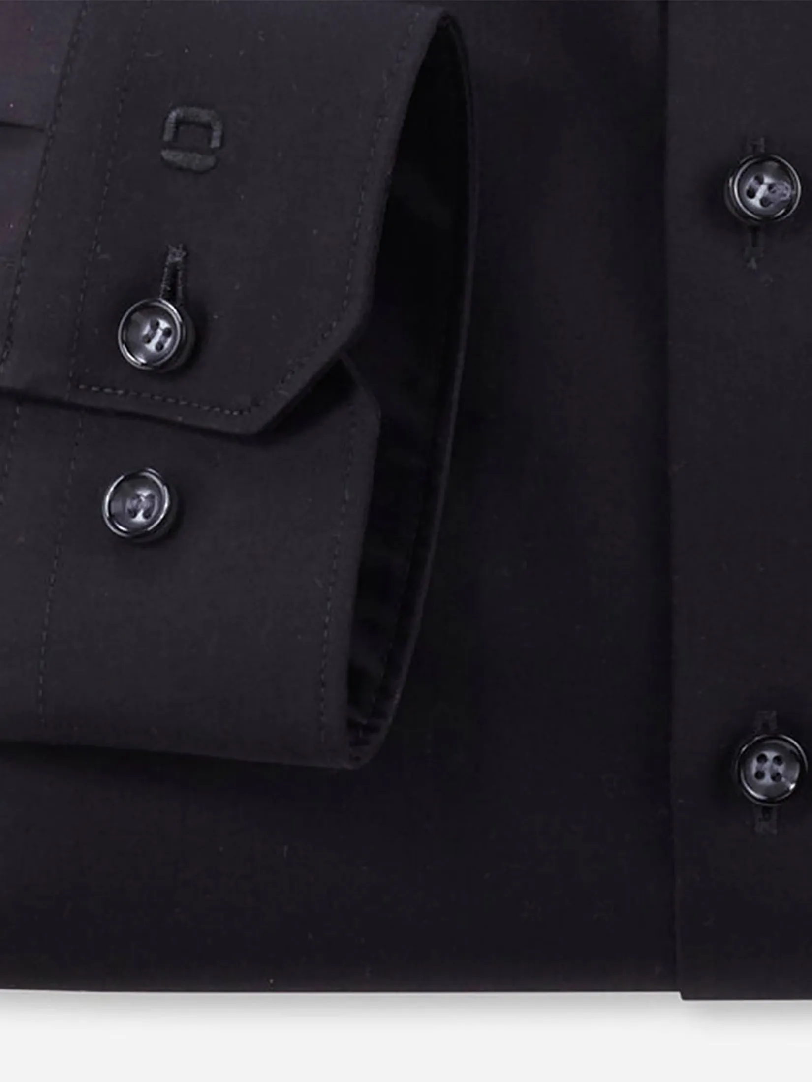 OLYMP MEN SHIRT LONG SLEEVES BUSINESS SHIRT SUPER SLIM FIT BLACK