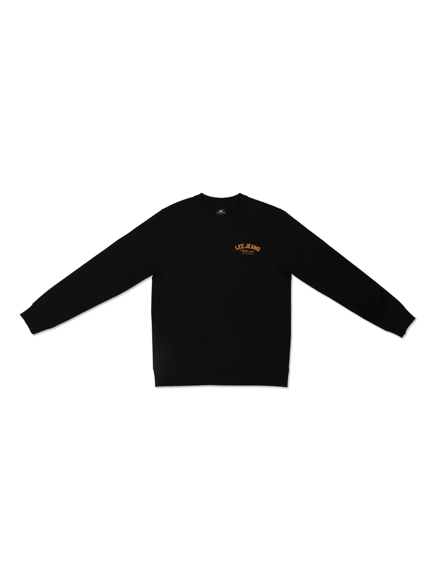 LEE Men s Sweatshirt Regular Fit Black