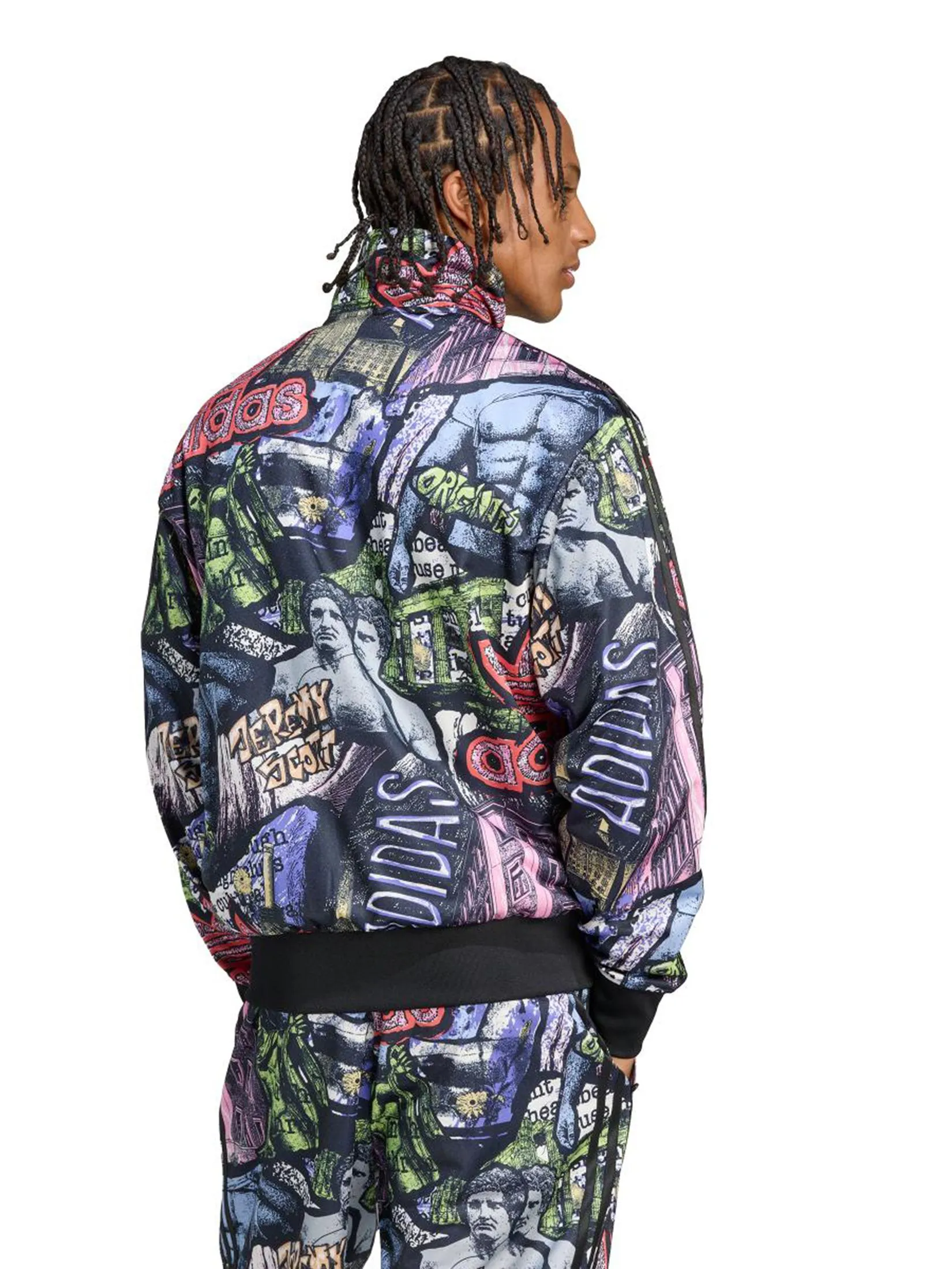 ADIDAS Unisex Track Top Adidas x Jeremy Scott AOP Multi-Color