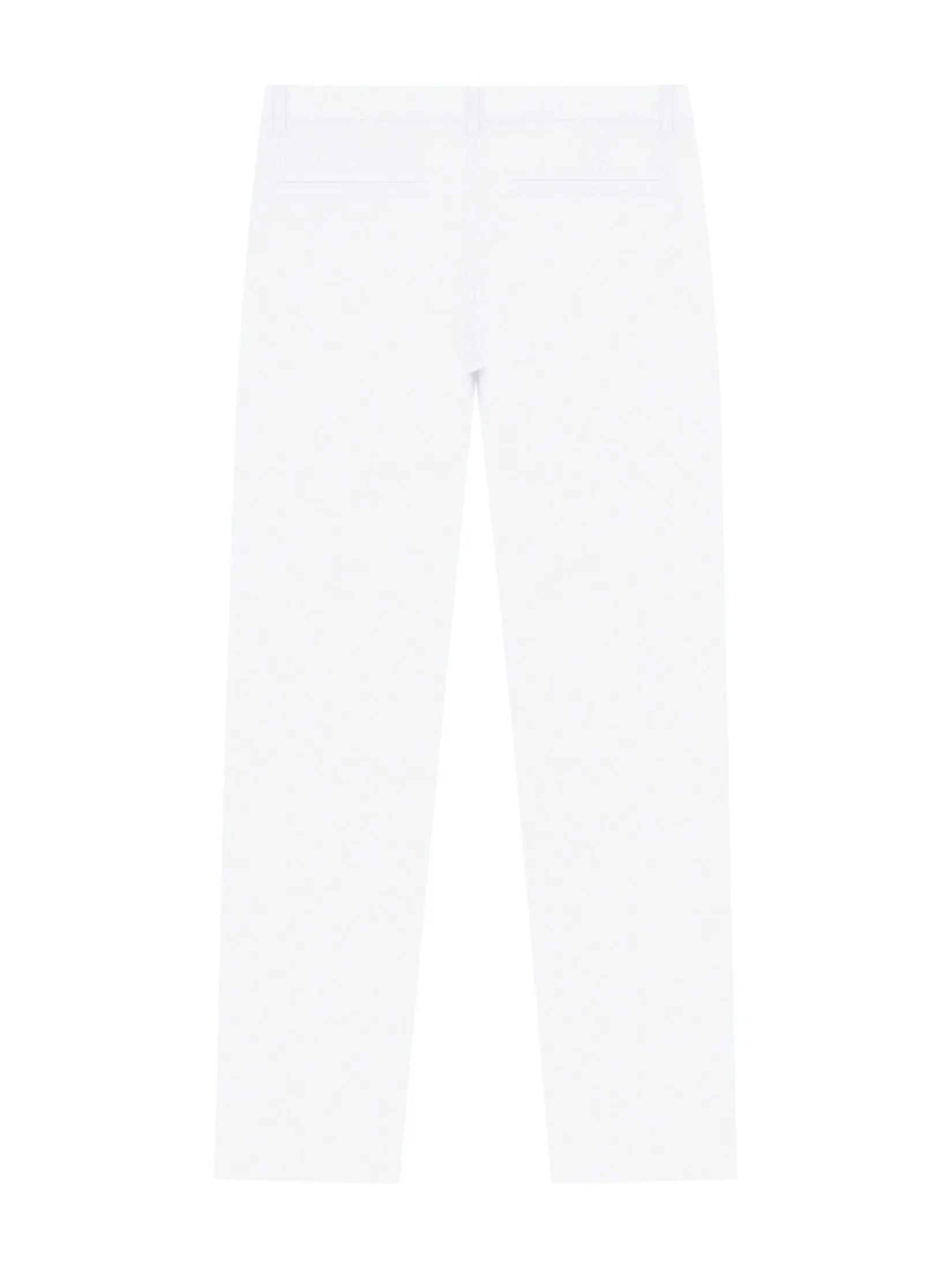 GIORDANO Men's Slim Stretch Khaki Pants (180° Elastic Waist) White