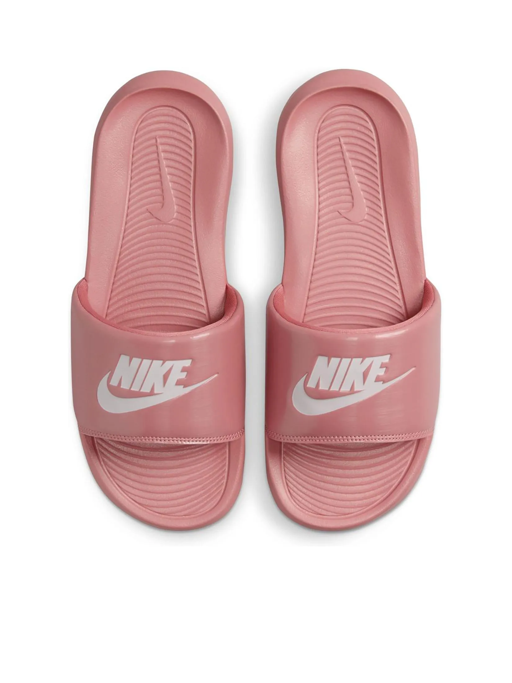 NIKE Women Sandals Victori One Canyon Pink/Particle Rose-Canyon Pink