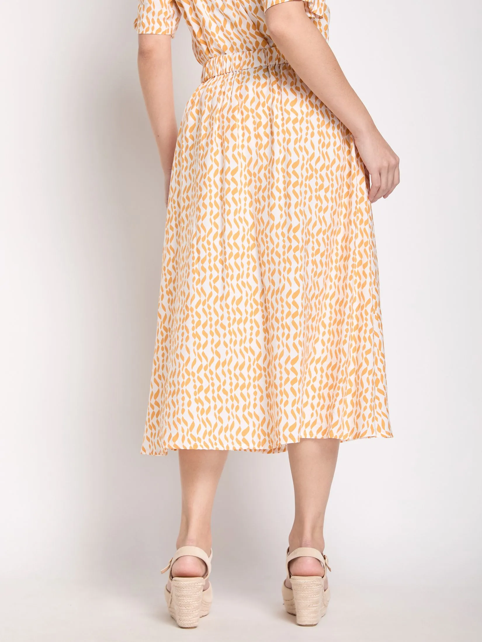 EASY PIECES Women Maxi Skirt Print