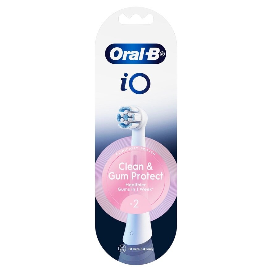 Oral-B Electric Toothbrush iO Clean  Gum Protect Refills 2'S