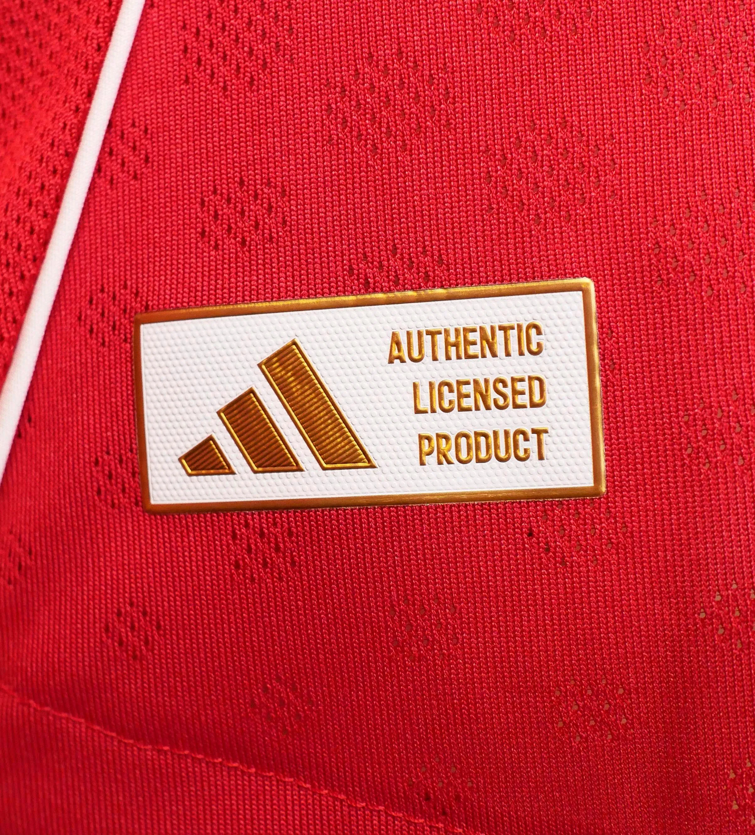 ADIDAS Men Liverpool FC Home Authentic 2025/26 Long Sleeve Jersey Red - AD001AP272ENTH