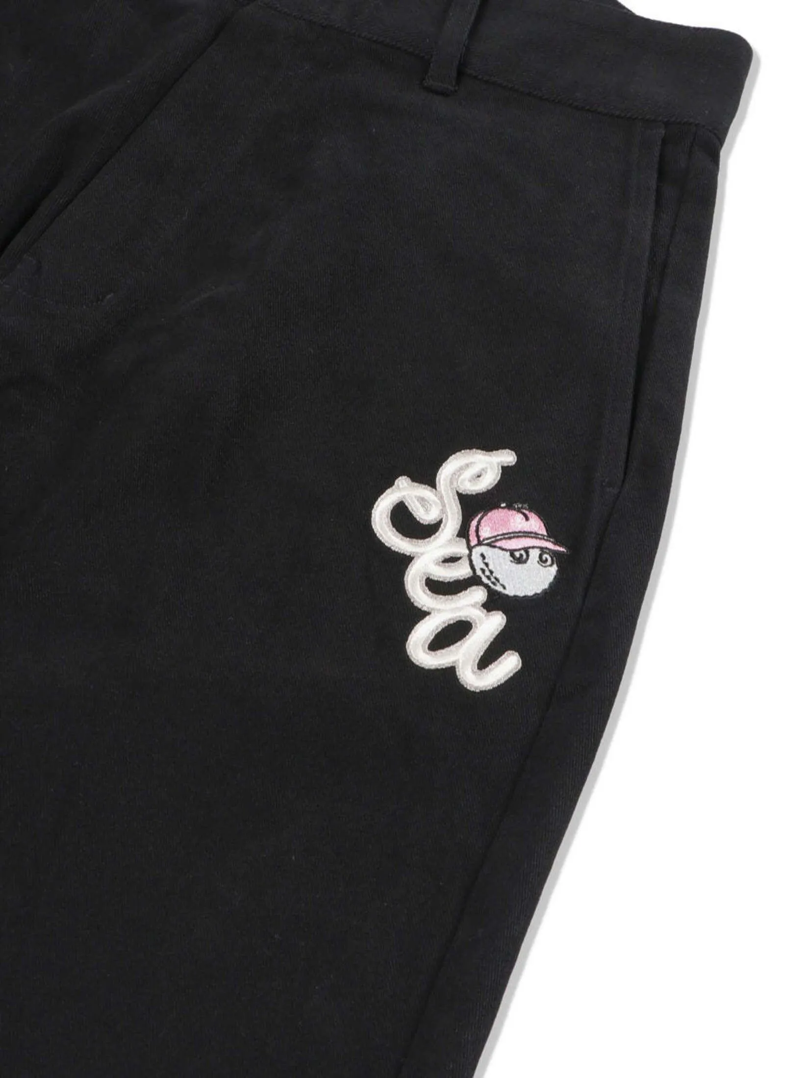 MALBON GOLF MALBON x WDS CHINO PANTS IN BLACK