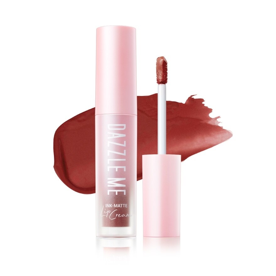 #Dazzle Me Ink Matte Lip Cream R08 - P01 Peach-Ink