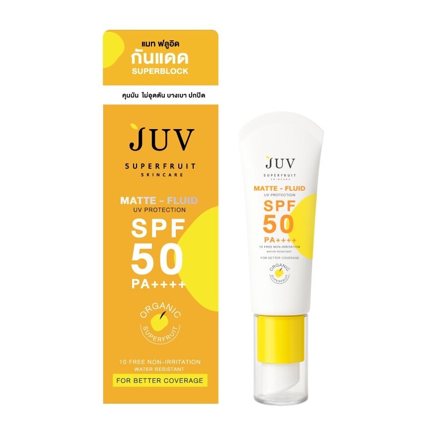 JUV UV Protection Matte-Fluid SPF50 PA++++ 30 Ml.