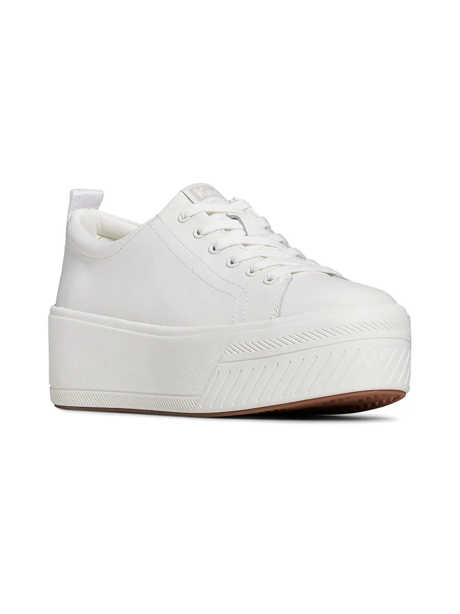 KEDS Women Skyler Leather White