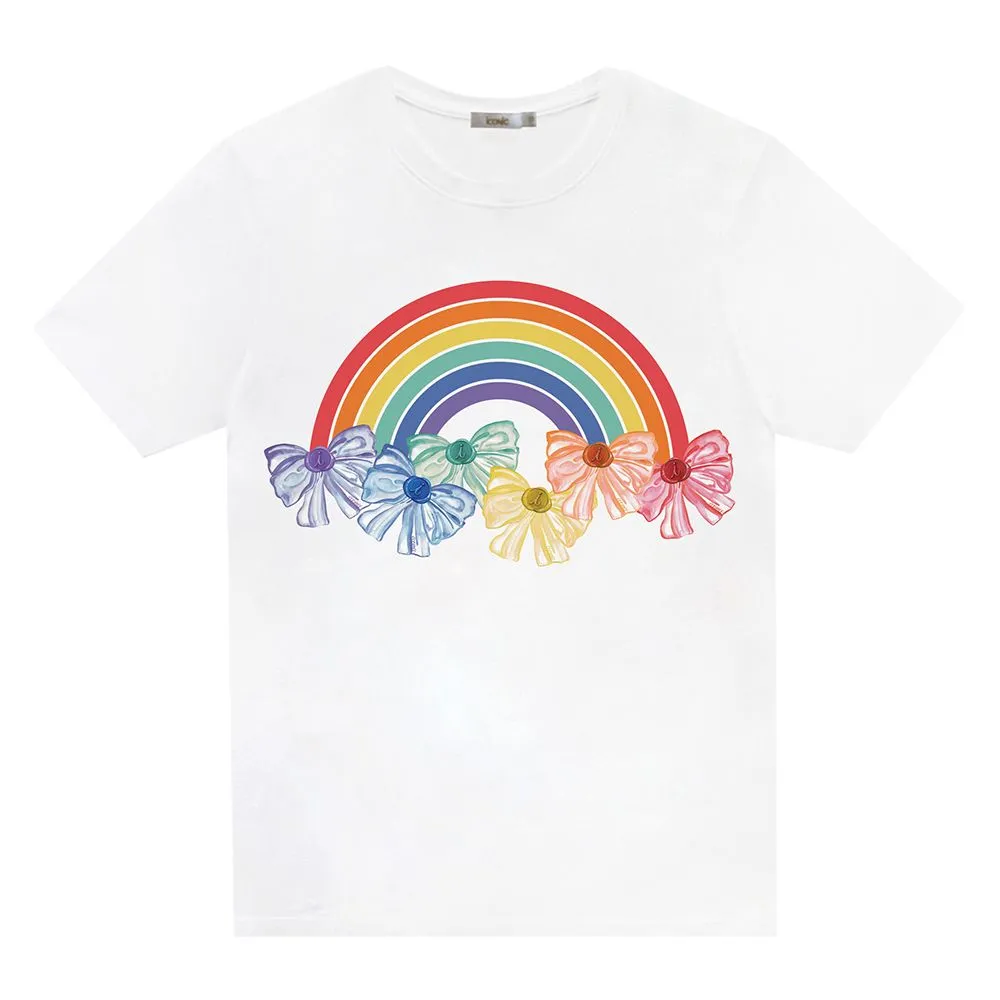 ICONIC WHITE RAINKNOT T-SHIRT