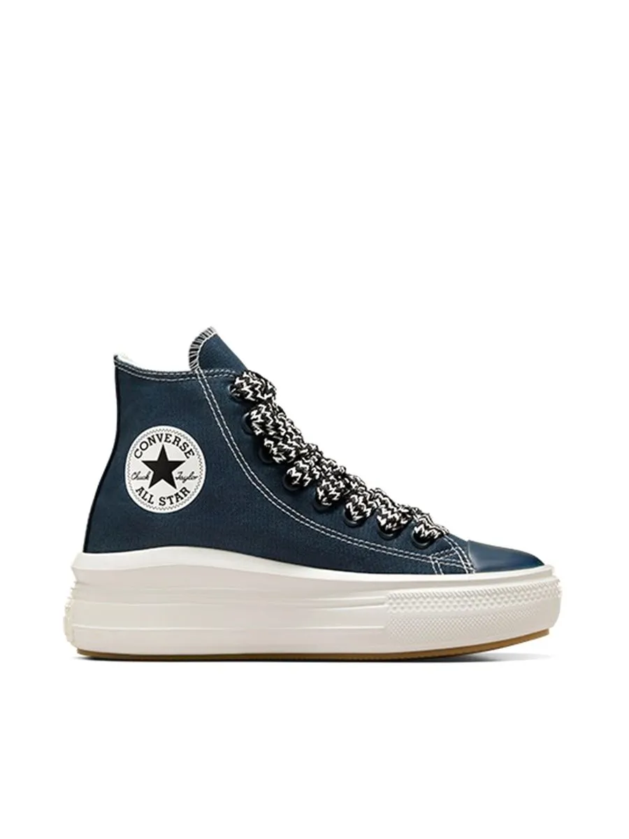 CONVERSE Women Sneaker Ctas Move '90S Sport Hi Navy Size - 7 US