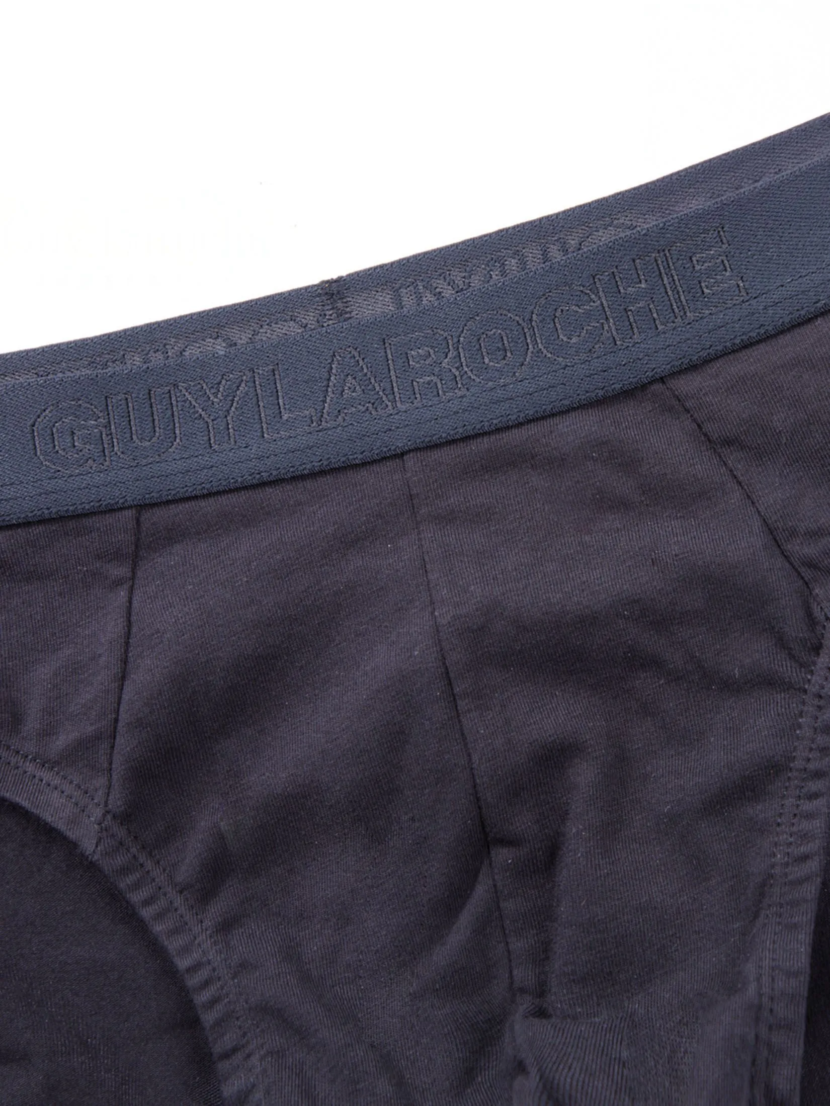 GUY LAROCHE INNERWEAR Men BRIEF Underwear PACK 2 Pcs. - Black