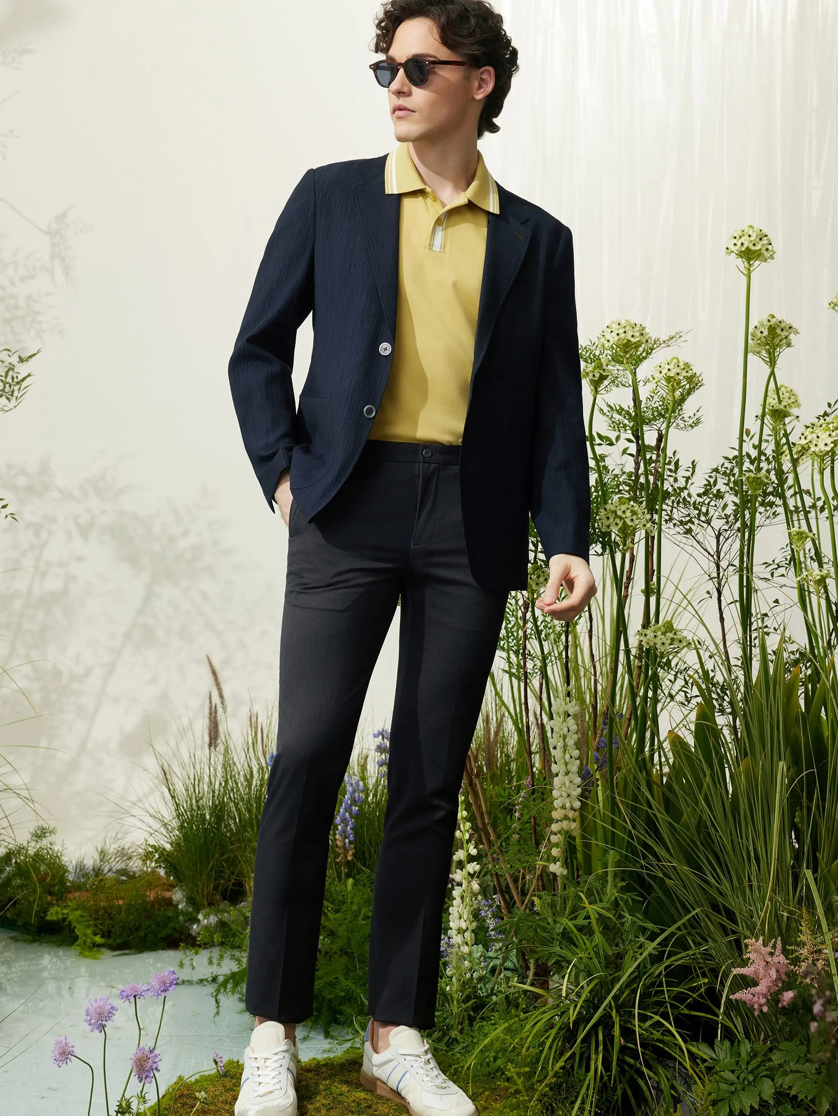 G2000 Men Clothing 3M Sweat -Wicking Suit Pants  Slim Fit - 5115354397 - Dark Grey