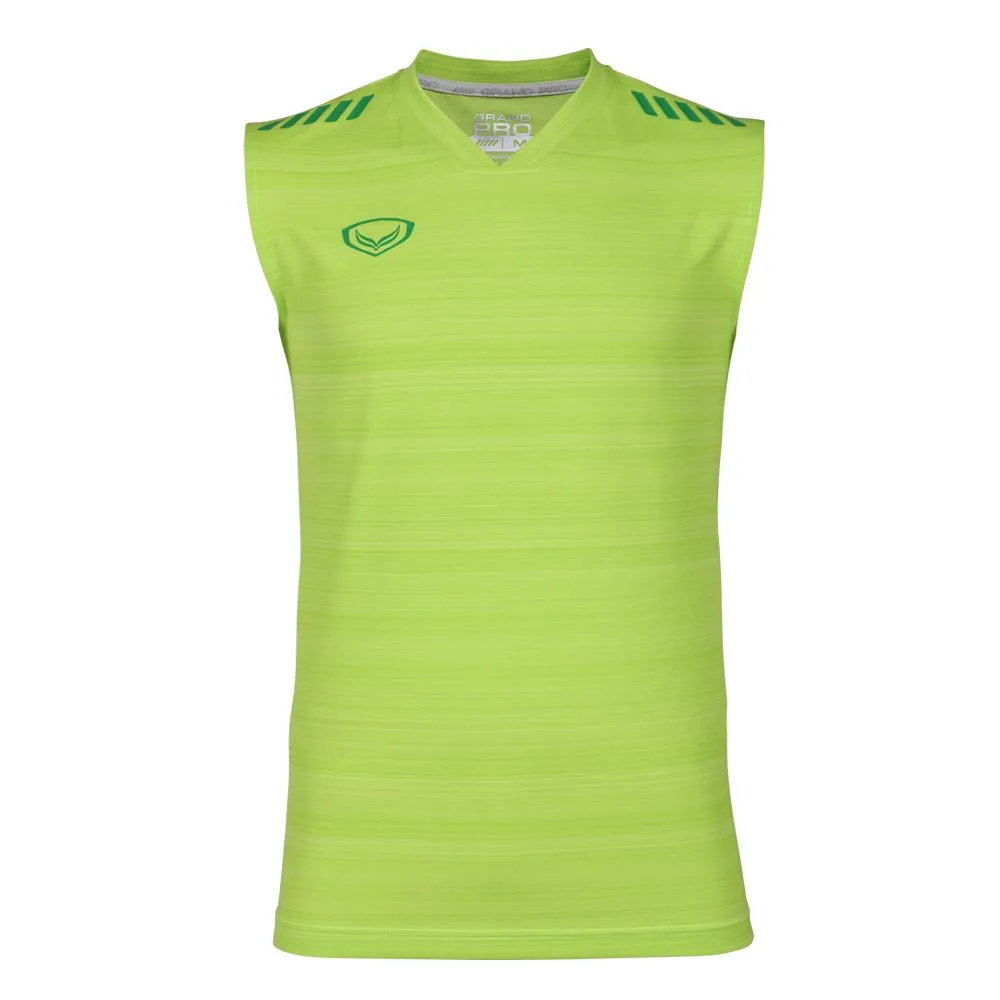 GRAND SPORT Green Sleeveless Grands Pro (038326) Size - L